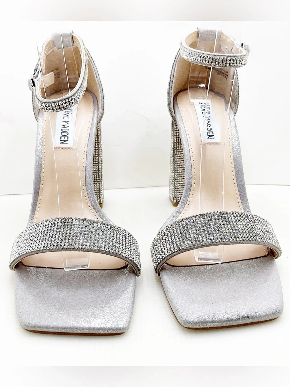 🆕{Steve Madden} TIAA Rhinestone Sandals